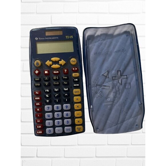 Texas Instruments TI-15 Explorer Elementary Calculator TI15 Home Office School - Picture 2 of 4